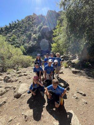 4th graders take a  field trip to Malibu Creek State Park.