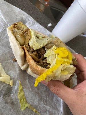 Steak & Cheese In A Sack