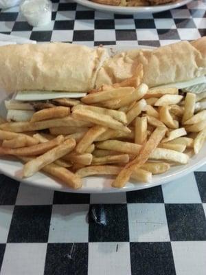 Roast beef poboy