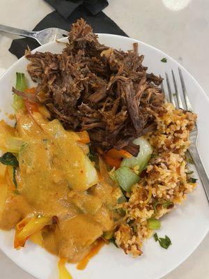 Desiree's Plate (brisket)