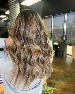 Balayage by our Colorist:  Dee