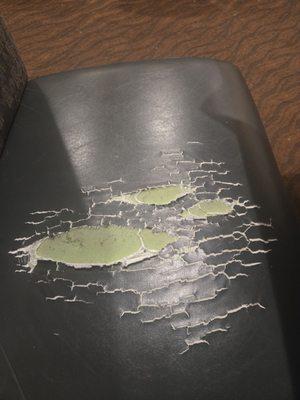 Worn seats