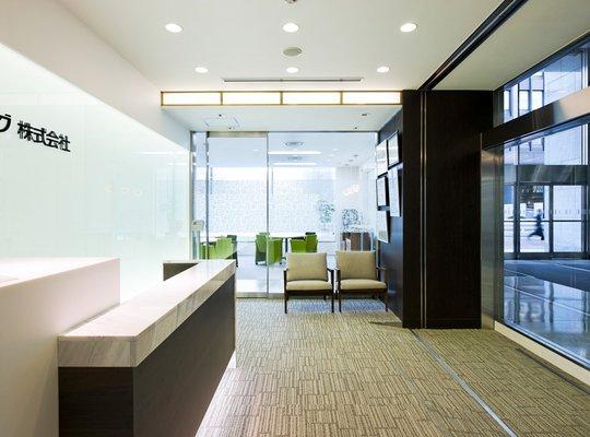 Office Reception designed by Office Sekkei