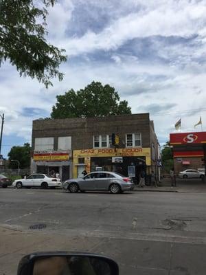 Bars on Windows across street.