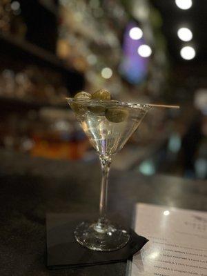 Dirty martini