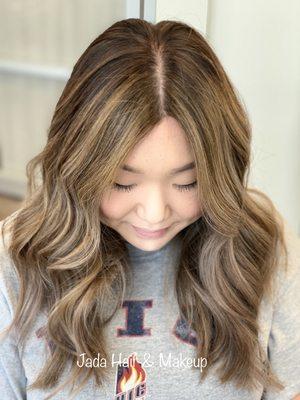 Ash Blonde Balayage