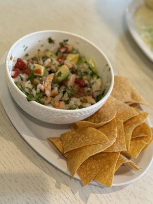 Shrimp ceviche special