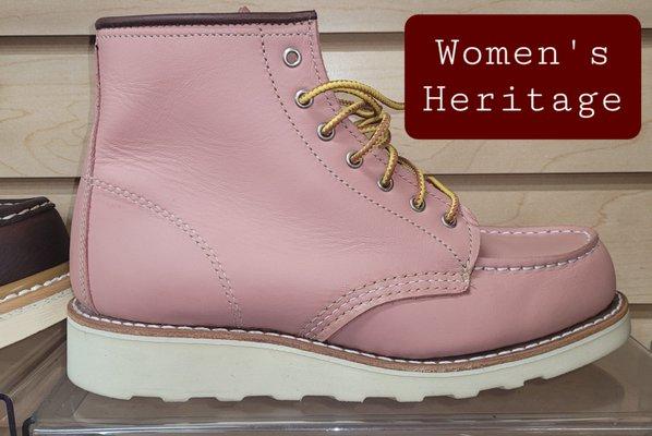 Ladies Heritage.  Yes, in pink full grain leather!