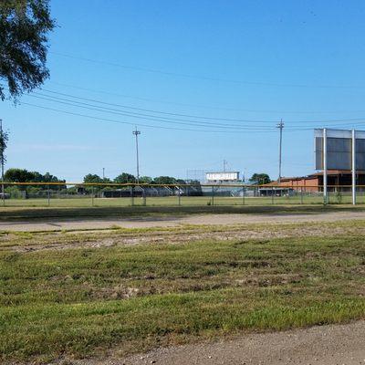 west side of the park is mainly baseball fields