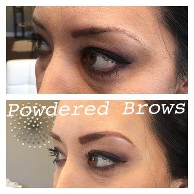 Powdered Brows