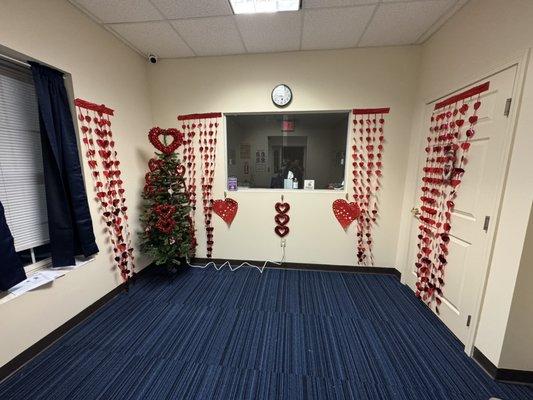 Valentines Day Decor!! We love a reason to Decorate. Our kids love all the fun decorations and designs.