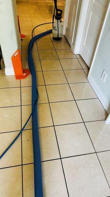 Grout cleaning