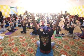 Sattva Yoga Journey with Anandji, International Yoga Festival, India 2018