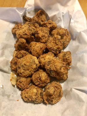 Fried mushrooms...