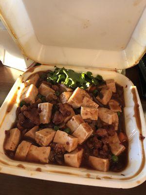 Bean curd szechuan style (delivery)