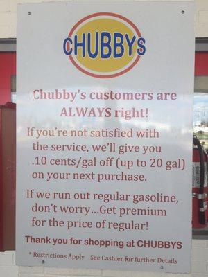 Shell/Chubby's.