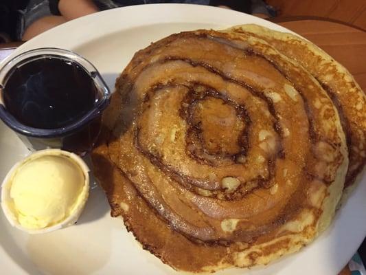 Cinnamon Roll Pancakes