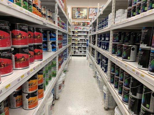 Paint Department at Pini Hardware