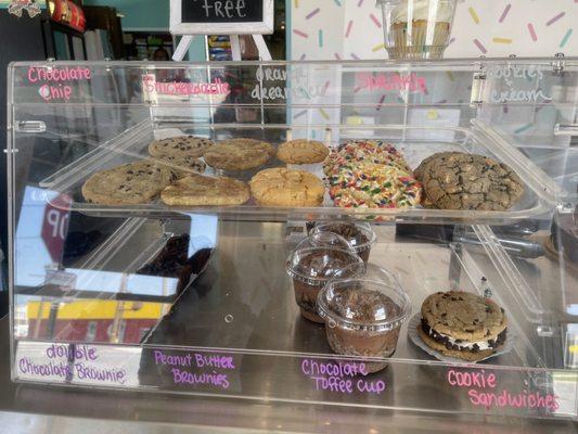 Cookies, brownies, and other sweets