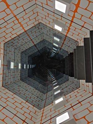 An infinite hole