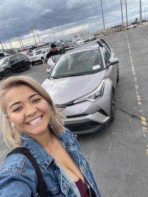 Tilly! The C-HR I sold to them.