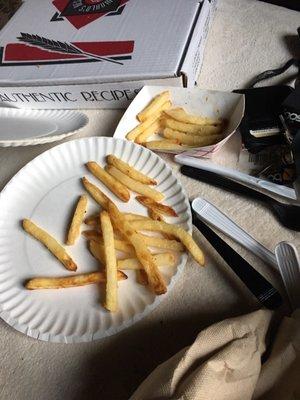 Asked for large fry this is what I got