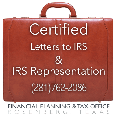 No worries. Let us help when responding to those IRS Letters and Notices.