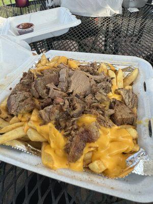 Brisket fries