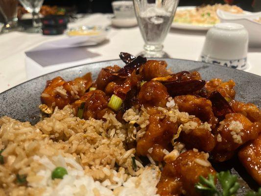 Orange chicken