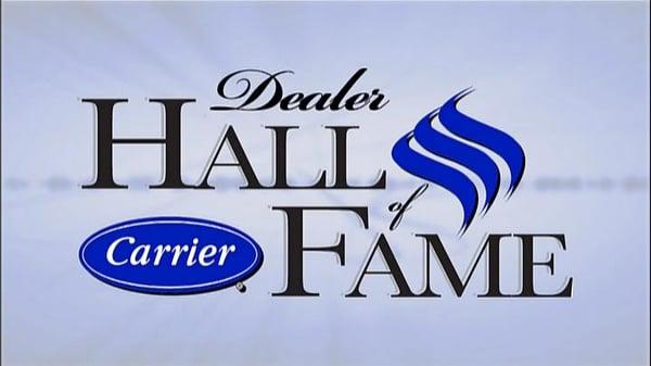 Florida's first Hall of Fame Dealer for Carrier