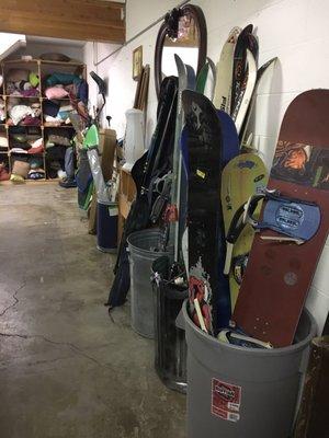 Get your used ski/board equipment.