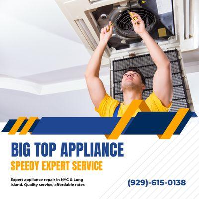 Big Top Appliance Service