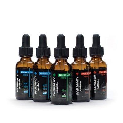 Variety of CBD Tinctures