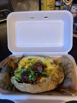 Loaded baked potato