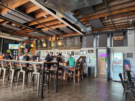 Interior bar area