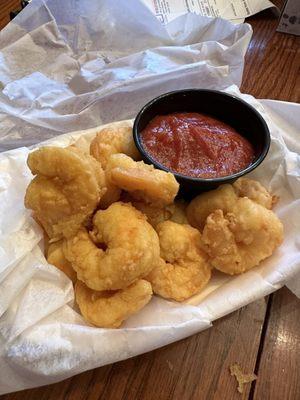 Fried shrimp was great, nice light batter!