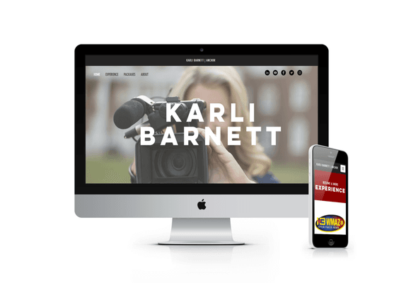 Online Portfolio Client, Anchor Karli Barnett