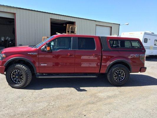 We set this 2014 F-150 up with an Overland A.R.E. Truck Shell.