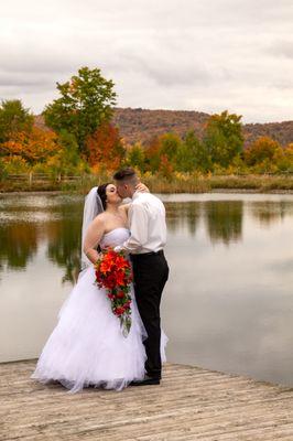 Fall wedding.