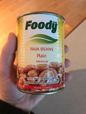 Fava beans to make Foul