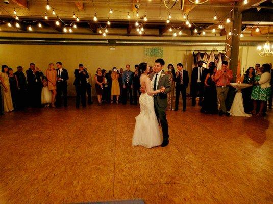 First dance with CMAS.