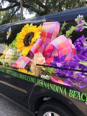 Dottie B Florist Van