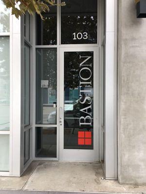 A contemporary well-designed storefront sign can be a great way to showcase your brand to people walking or driving by.