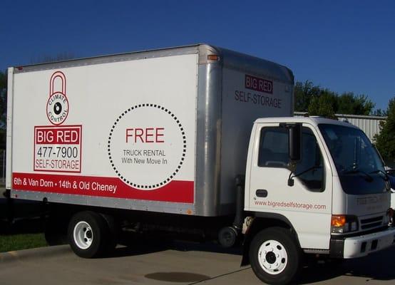 Free moving truck rentals for all qualified customers