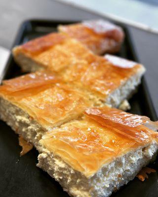 Homemade tiropita fresh out of the oven!