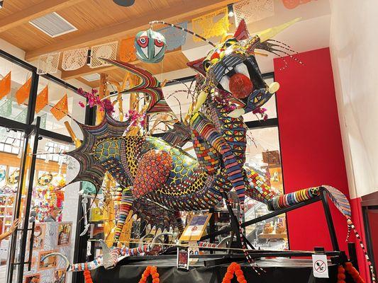 A giant "Alebrije"