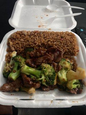 Beef broccoli is the best