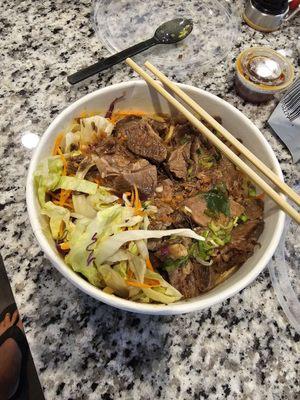 Braised Beef - Noodles