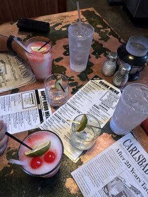 Blood orange frozen margs!