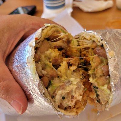 Carnitas burrito